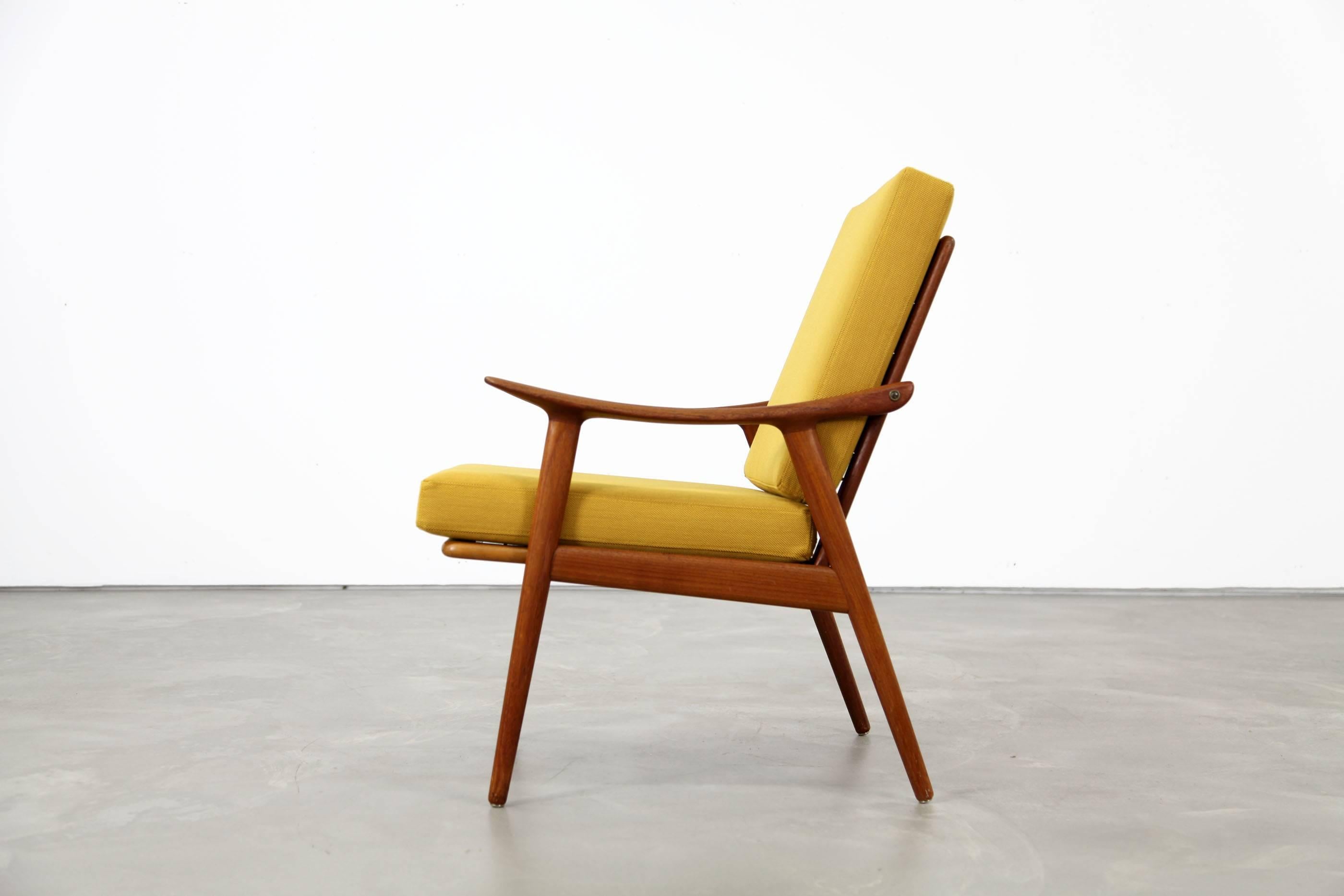 Norwegian Set of Two Fredrik Kayser Easy Chairs, Produced by Vatne, Norway