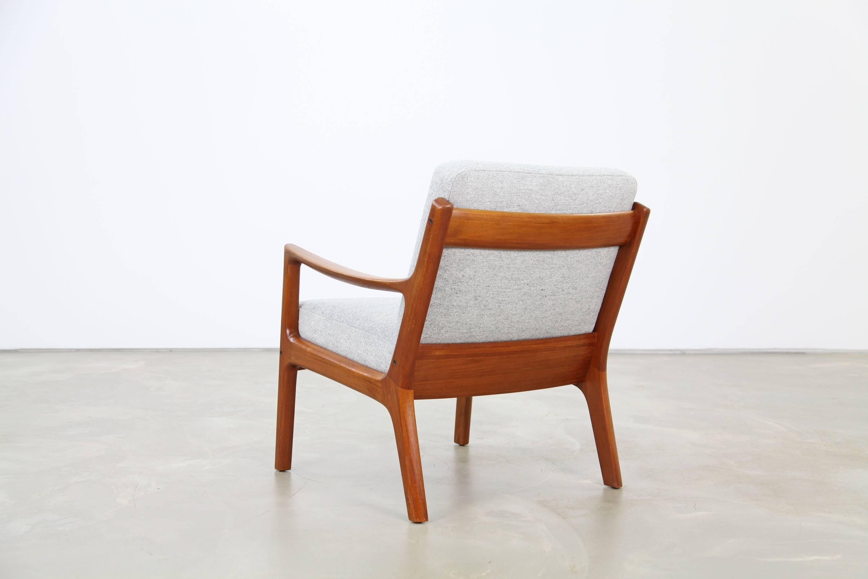 Teak Easy Chair by Ole Wanscher, Produced by France & Søn In Excellent Condition For Sale In Munster, NRW