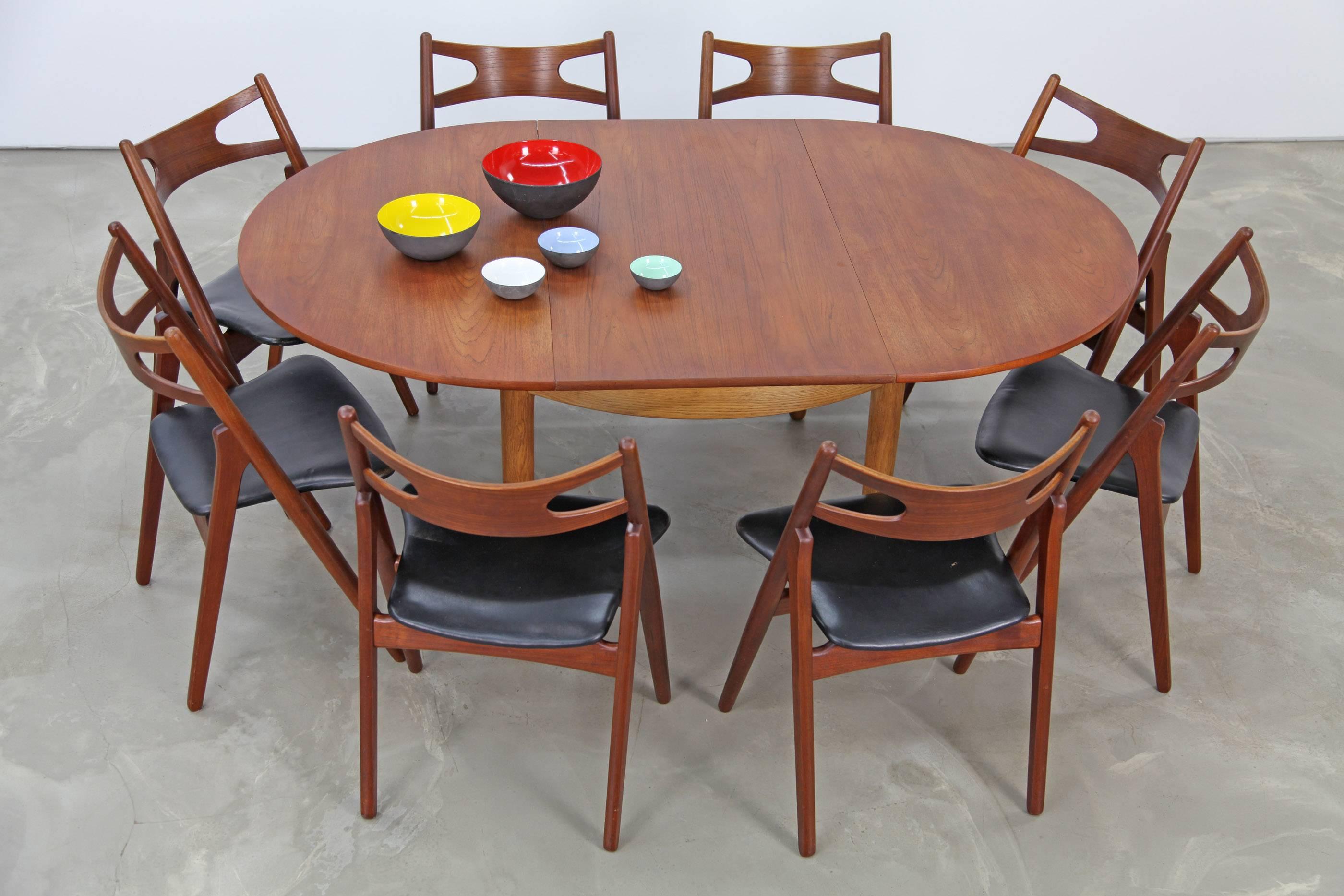 Hans Wegner Dining Table for Andreas Tuck, Denmark In Excellent Condition In Munster, NRW