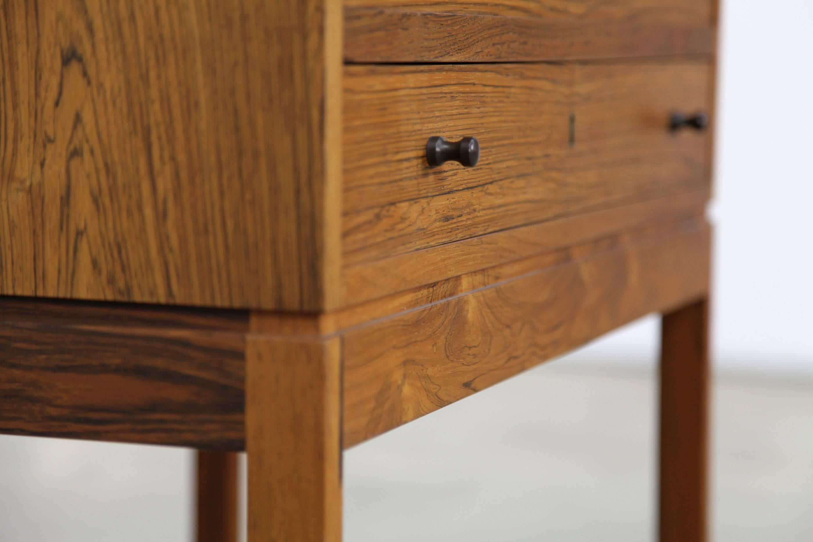Rosewood Secretary Desk by Jason Møbler, Denmark, 1960s In Excellent Condition In Munster, NRW