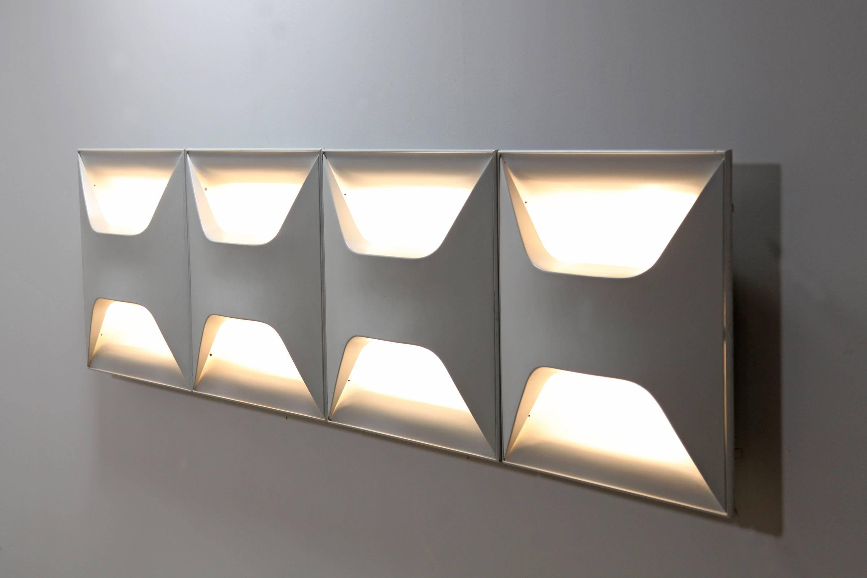 Four-Light Sconces by Dieter Witte and Rolf Krüger for Staff, Germany, 1968 1