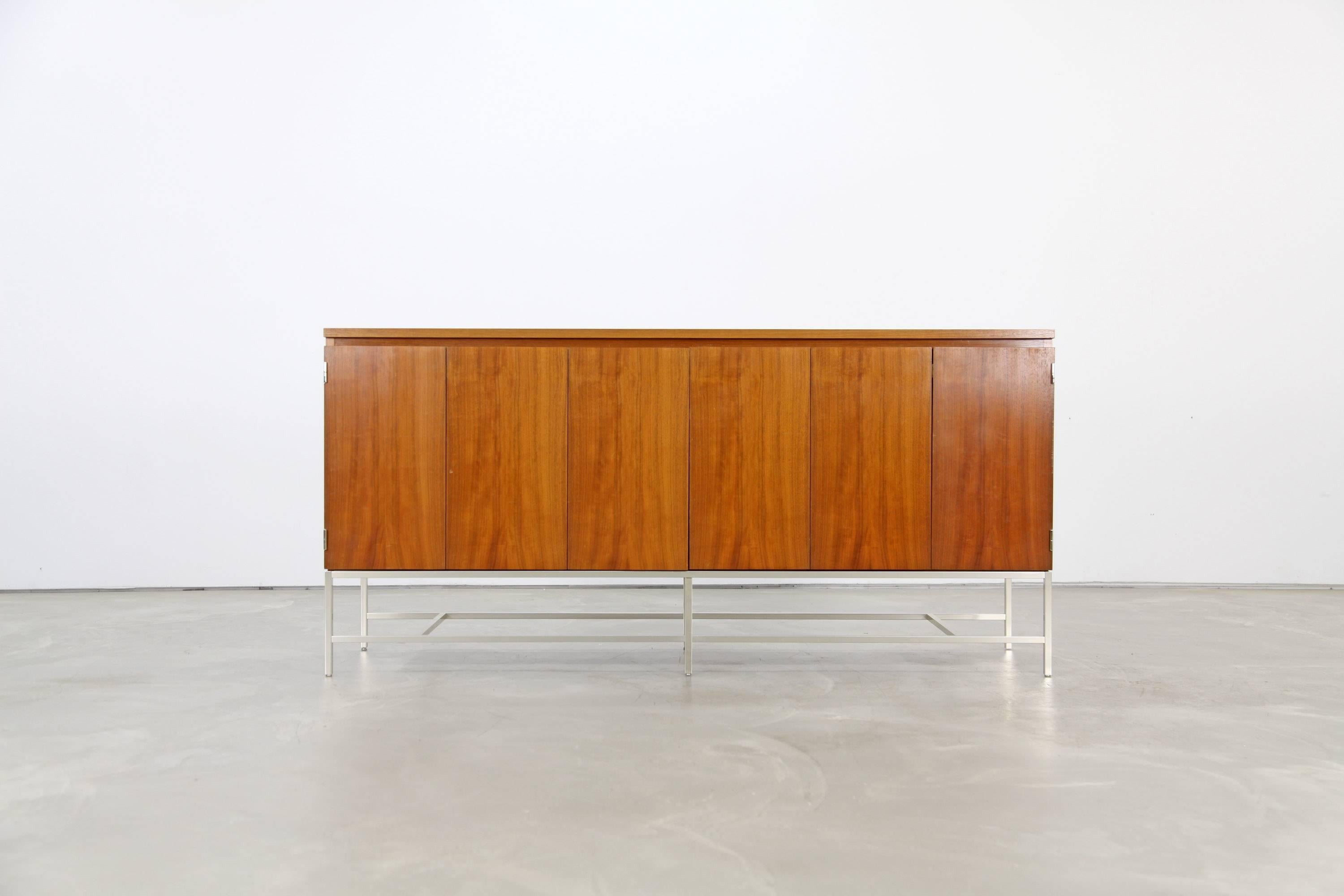 20th Century Walnut Credenza by Paul McCobb for WK, Germany For Sale