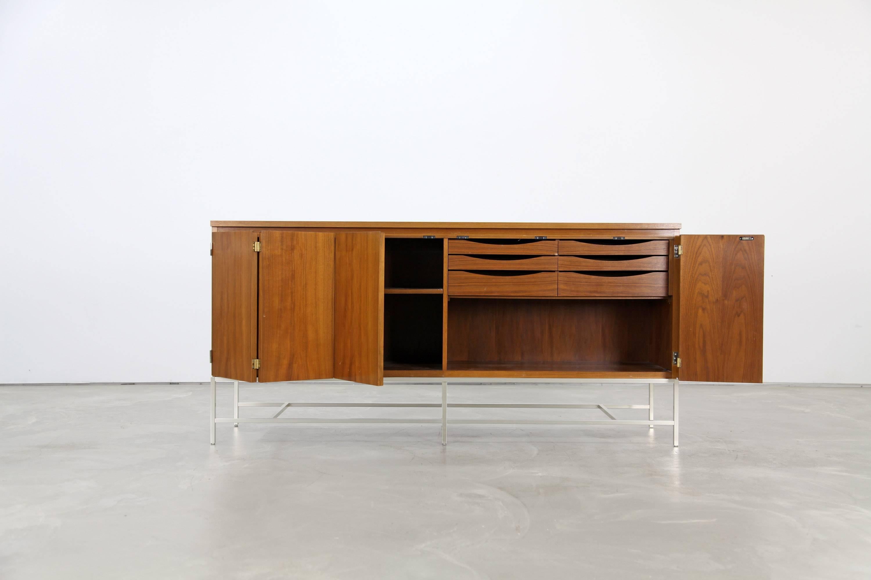 Walnut Credenza by Paul McCobb for WK, Germany For Sale 1