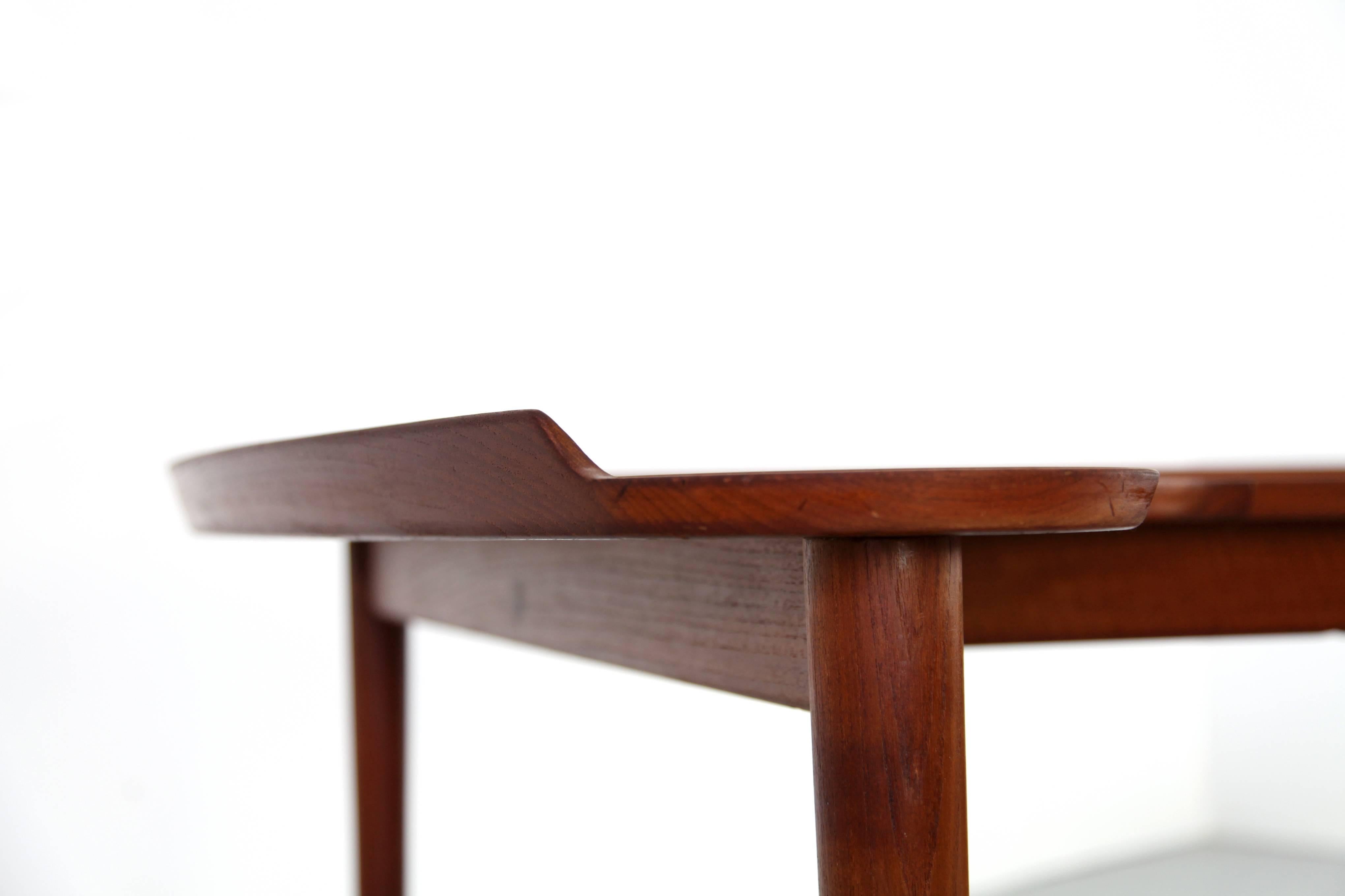 Teak Desk by Arne Vodder for Bovirke, Denmark, Model BO85 For Sale 3