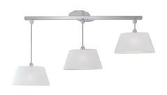 Triple Gia Pendant Light, Blown Glass Shades