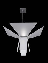 Butterfly Chandelier Mid-Century Modern 31.5" Square