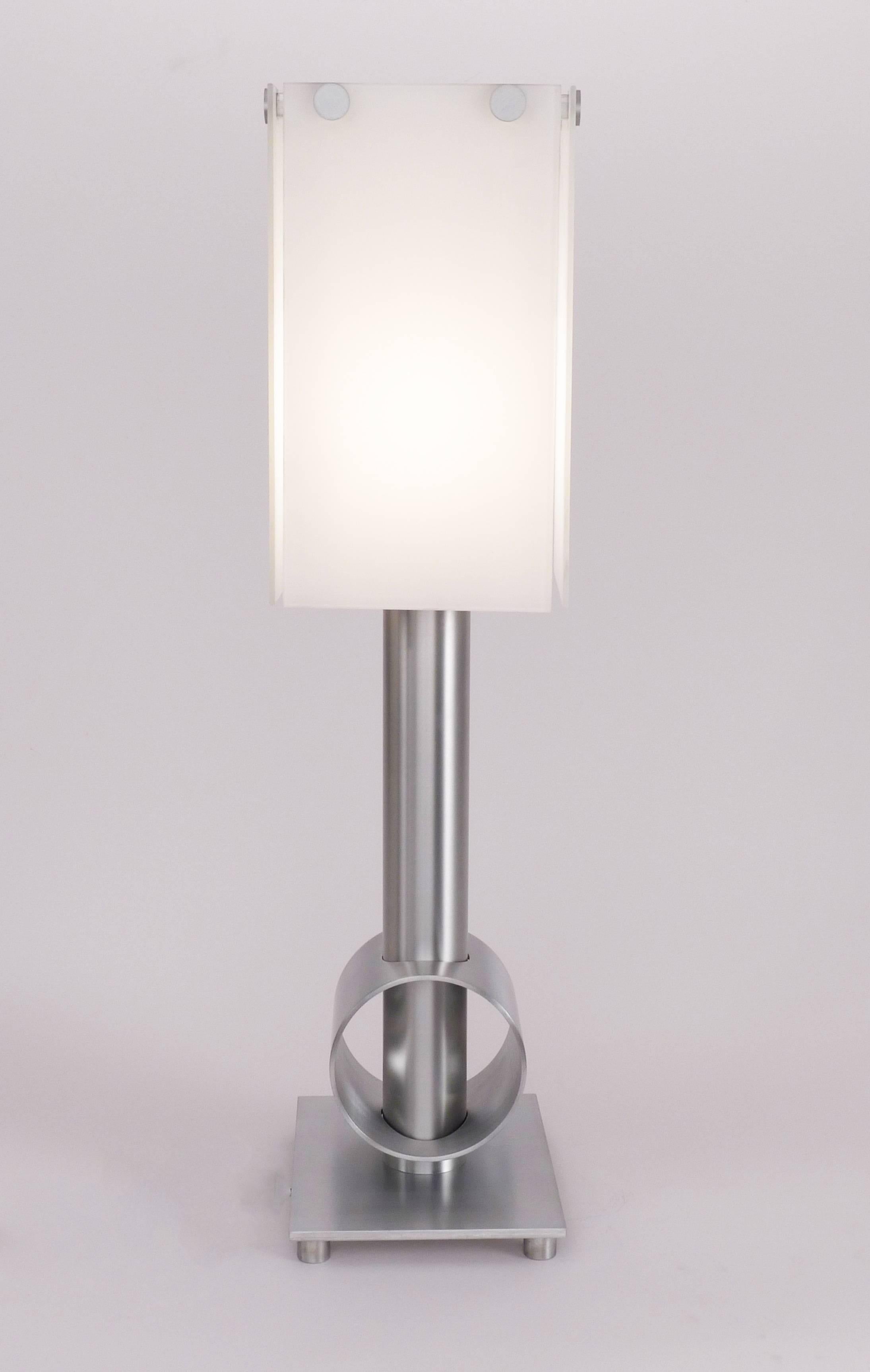 American Duesenberg No. 051 Table Lamp, Bauhaus Machine Age For Sale