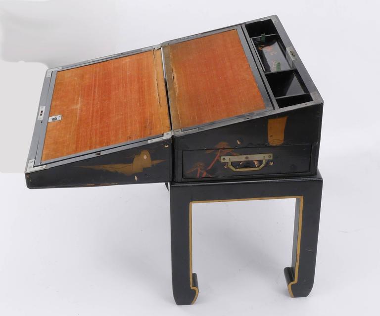 Anese Lacquered Lap Desk On Stand For At 1stdibs Onisme Anese Lacquered Lap Desk On Stand For