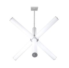 Star Round Glass Pendant Light Designed by Architect, Sandy Littman