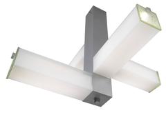 Terrace Pendant Light with Square Glass Tubes in the Manner of Bauhaus