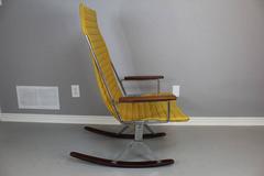 Gerald McCabe Silhouette Group Rocking Chair for Brown Saltman