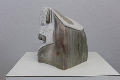 Victor Vigil Buffalo Head Sculpture