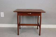 George Tanier Danish Teak Side Table