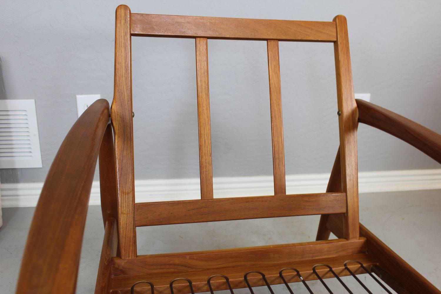 Teak Pair of Kai Kristiansen Lounge Chair