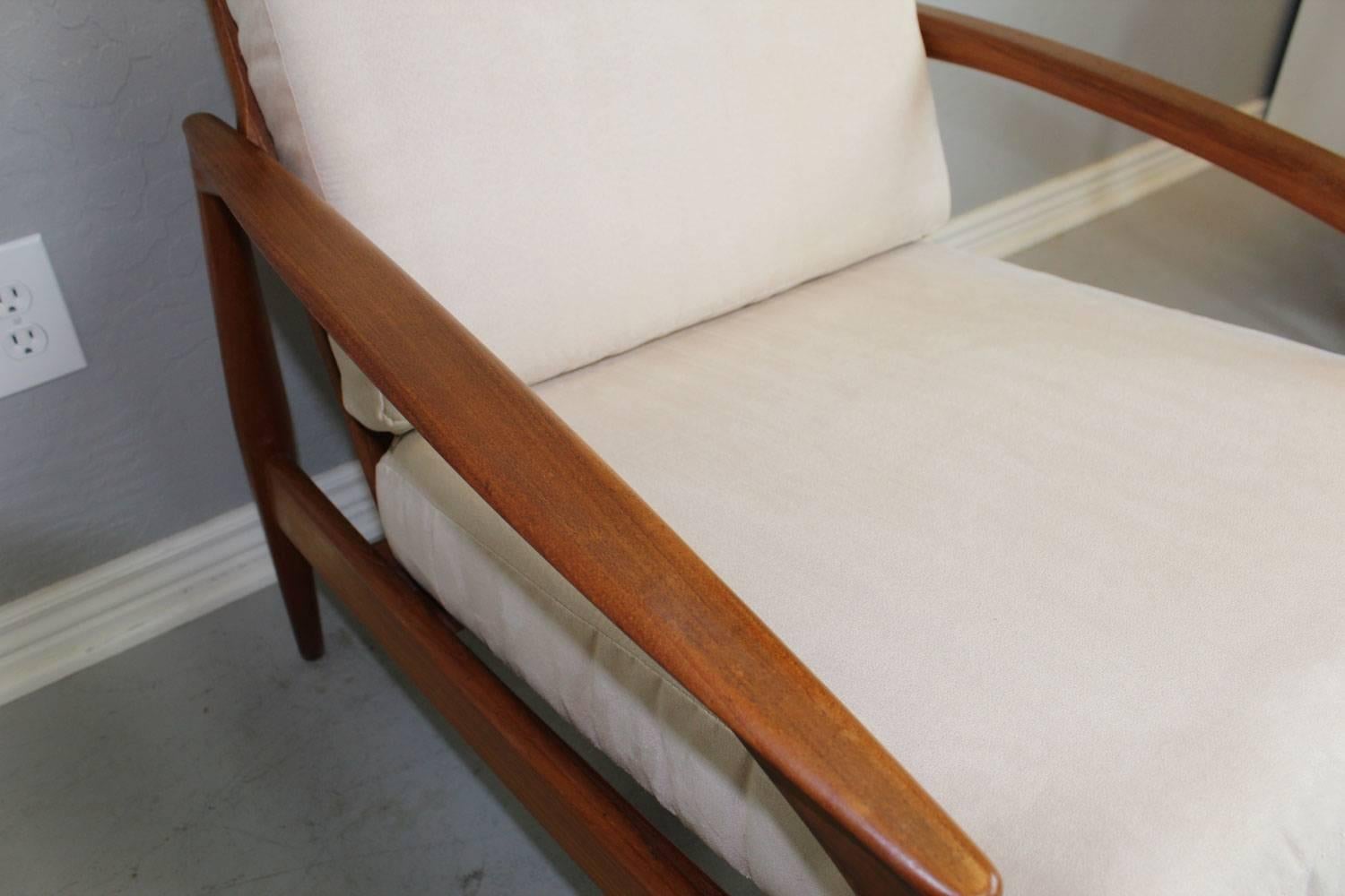 Pair of Kai Kristiansen Lounge Chair In Excellent Condition In Phoenix, AZ