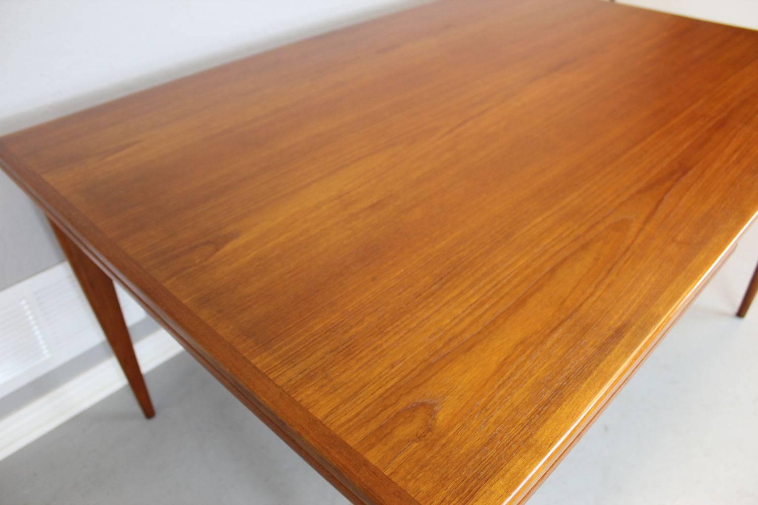 Mid-Century Modern Niels Otto Moller Teak Dining Table For Sale