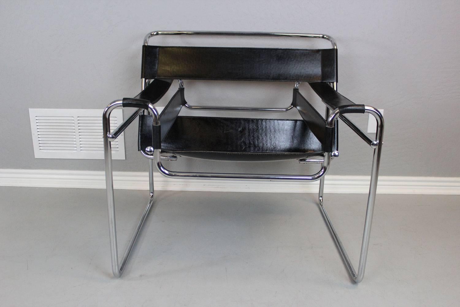Mid-Century Modern Marcel Breuer Wassily Chairs For Sale