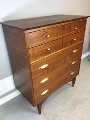 Vega Highboy Dresser by Morris in Walnut