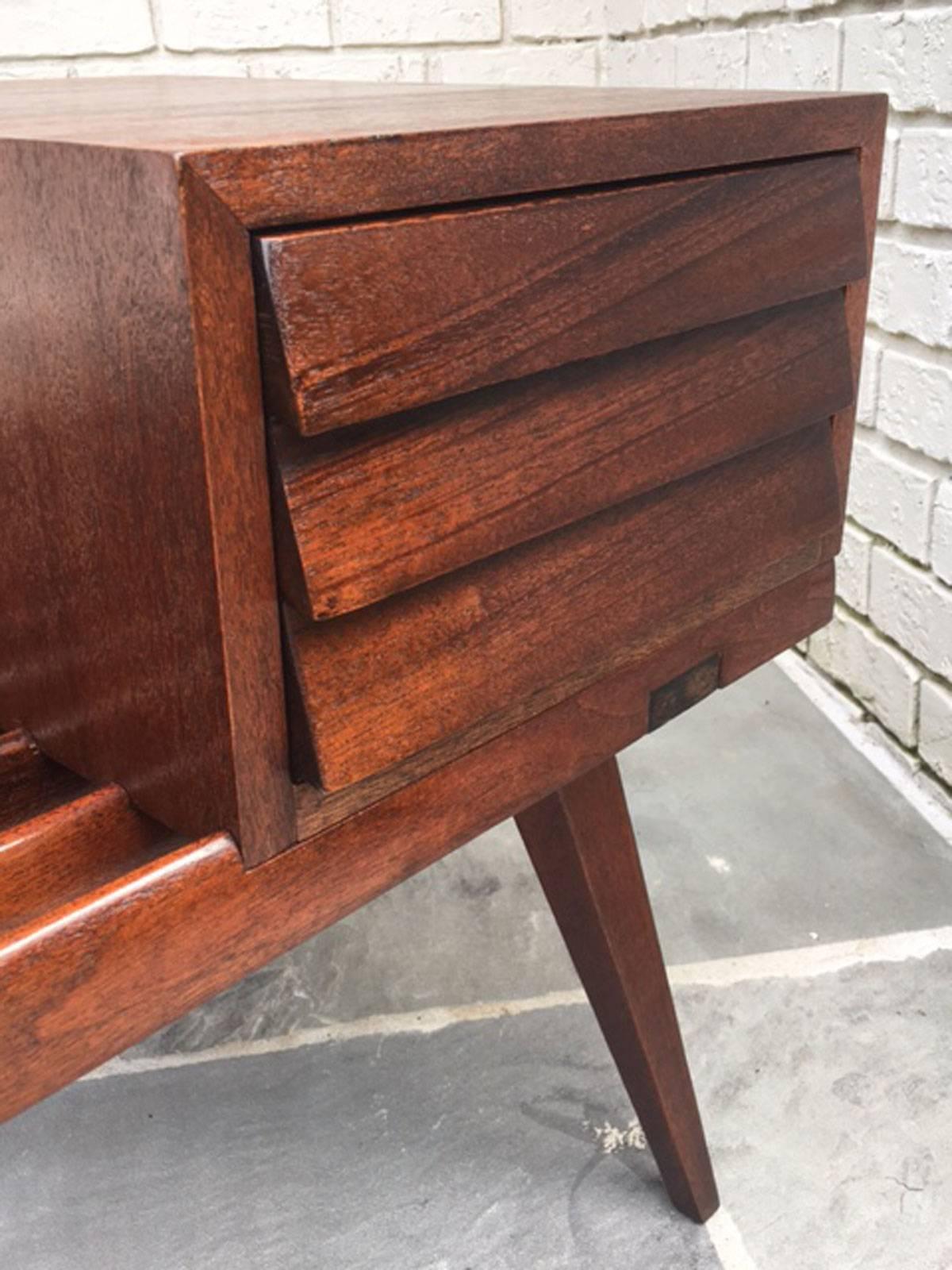 Mahogany Side or End Table or Telephone Table by Founders
