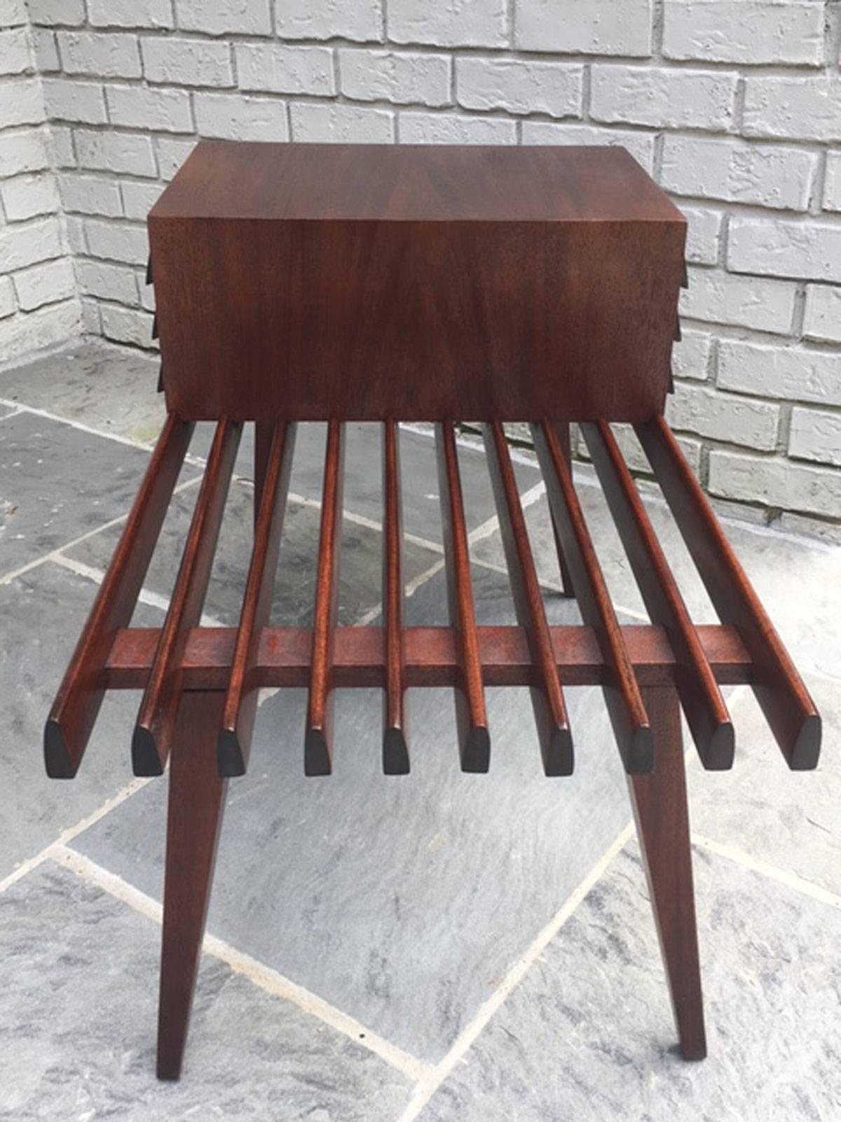 Side or End Table or Telephone Table by Founders In Excellent Condition In Phoenix, AZ