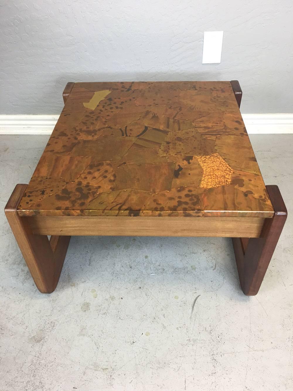 Mid-Century Modern Percival Lafer Side Table For Sale