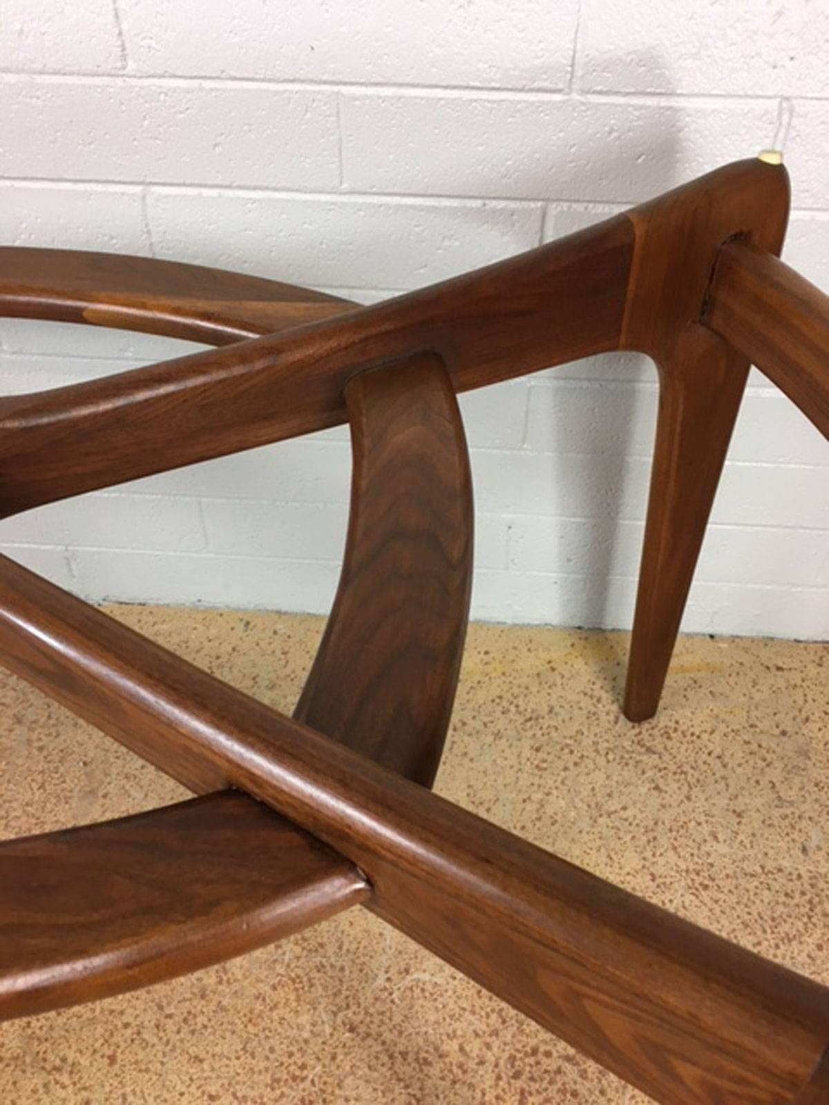 Adrian Pearsall Walnut Dining Table 1