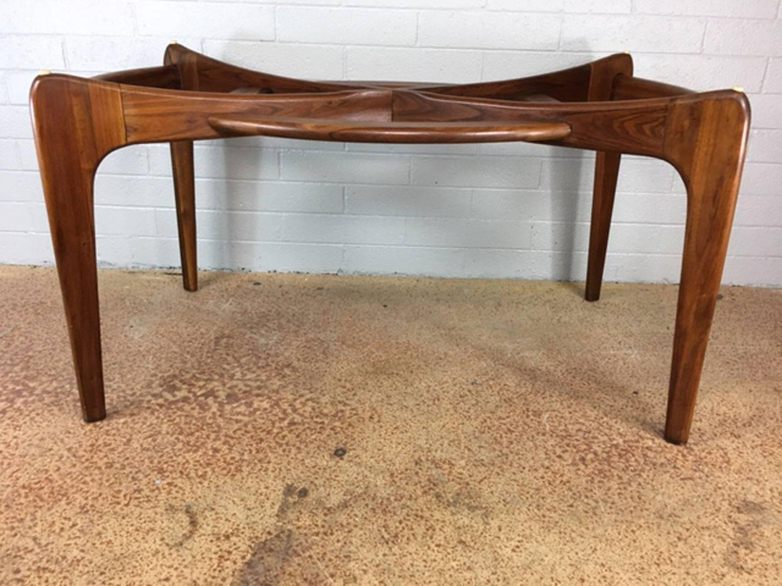 Adrian Pearsall Walnut Dining Table In Good Condition In Phoenix, AZ