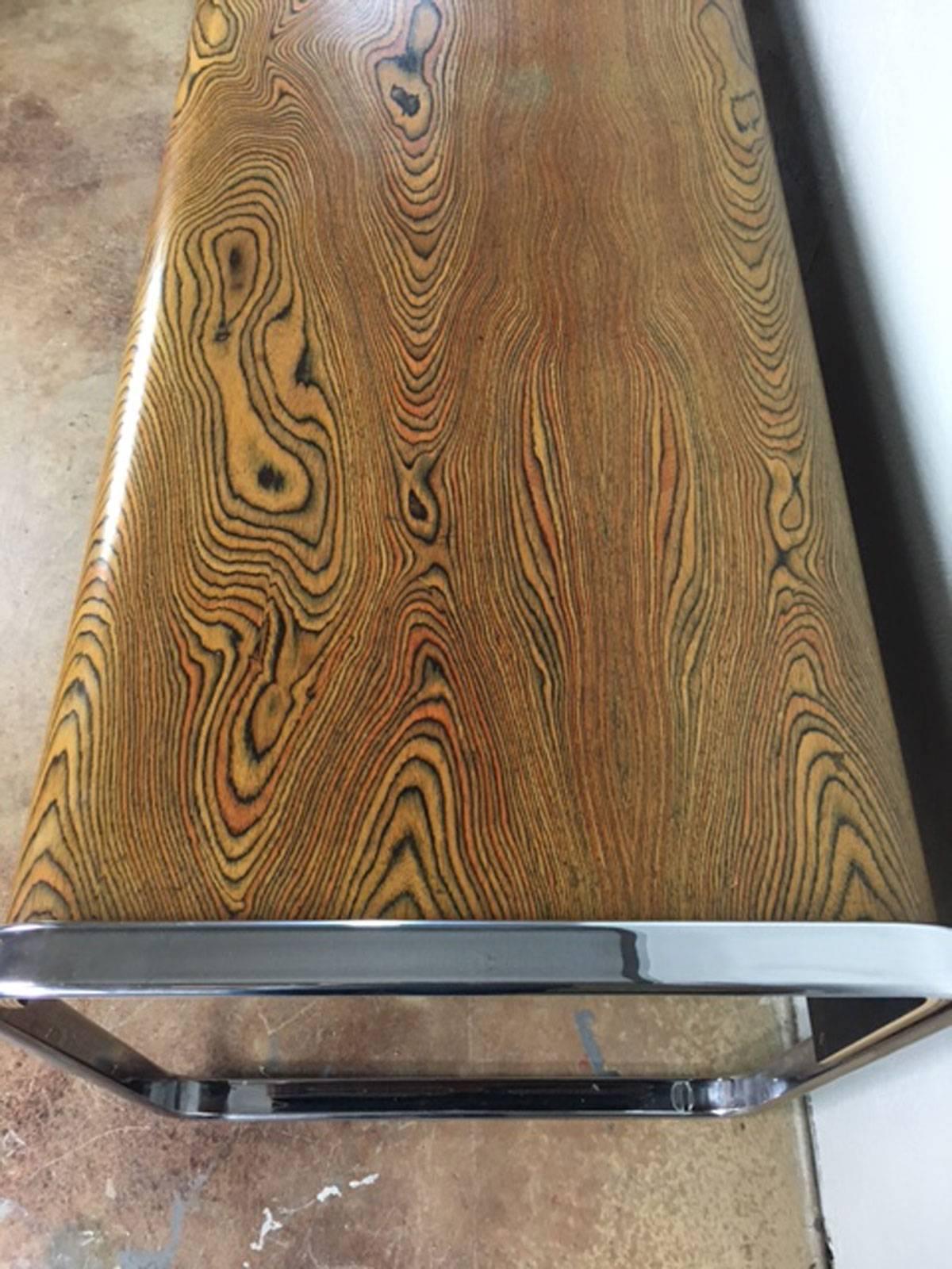 Zebra Wood Peter Protzmann Zebrawood Credenza for Herman Miller