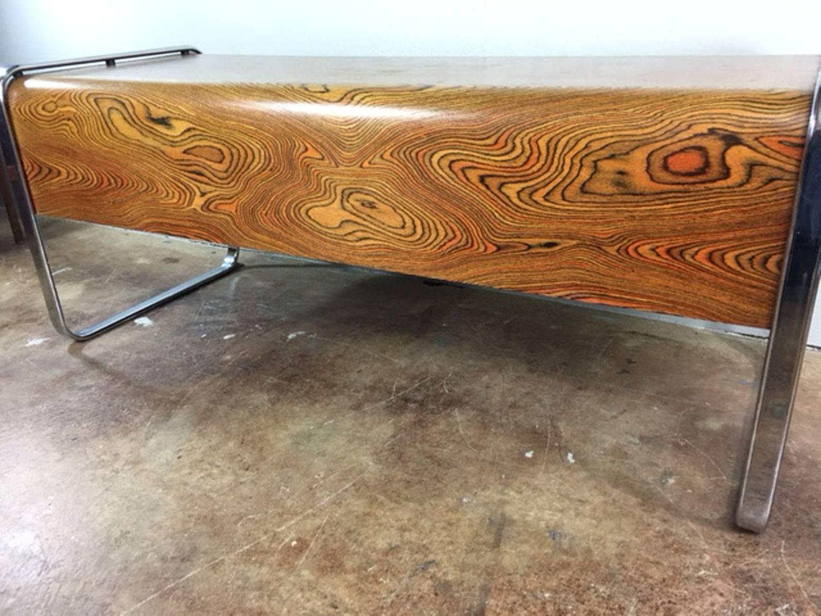 Mid-Century Modern Peter Protzmann Zebrawood Credenza for Herman Miller