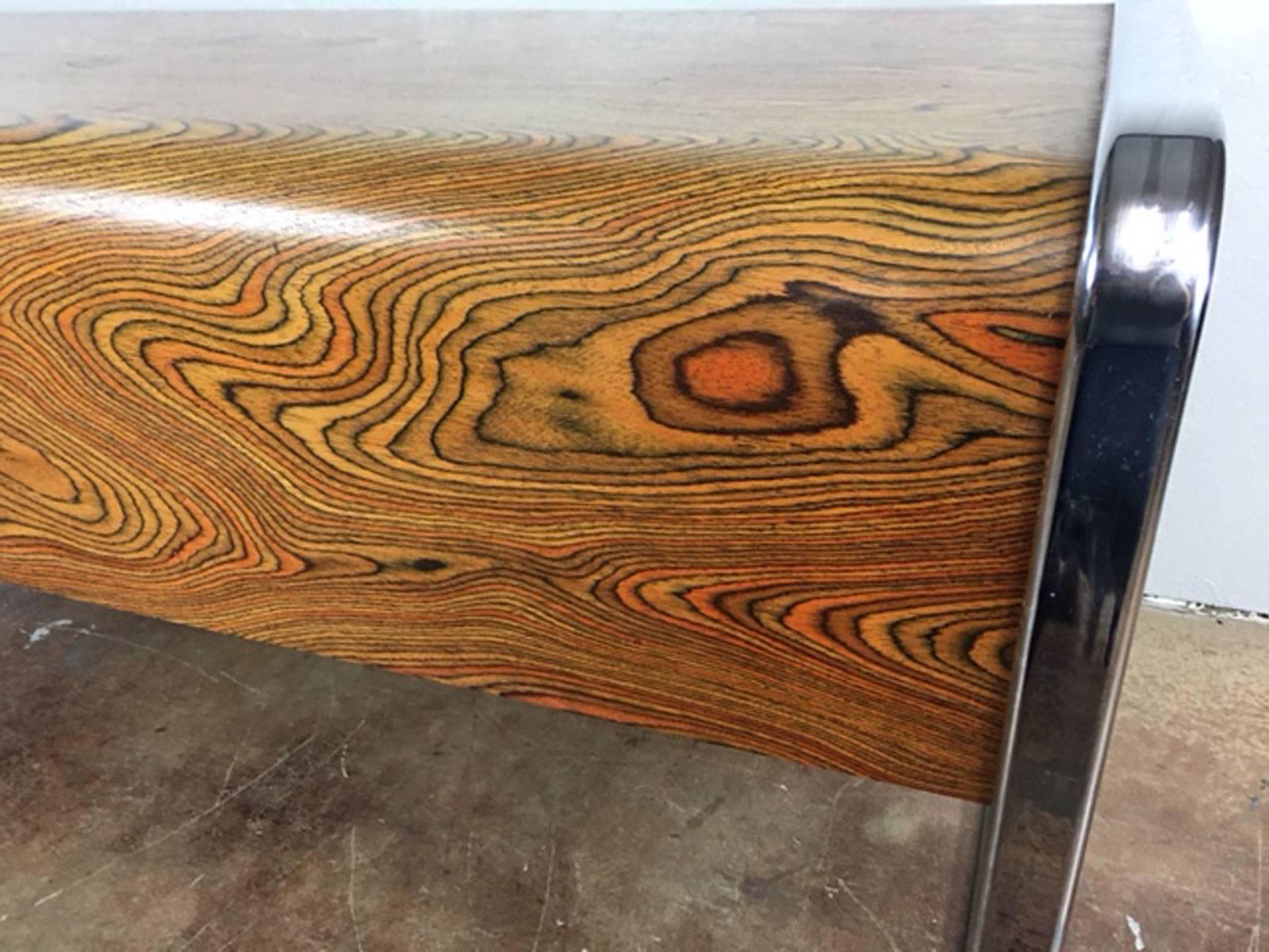 American Peter Protzmann Zebrawood Credenza for Herman Miller