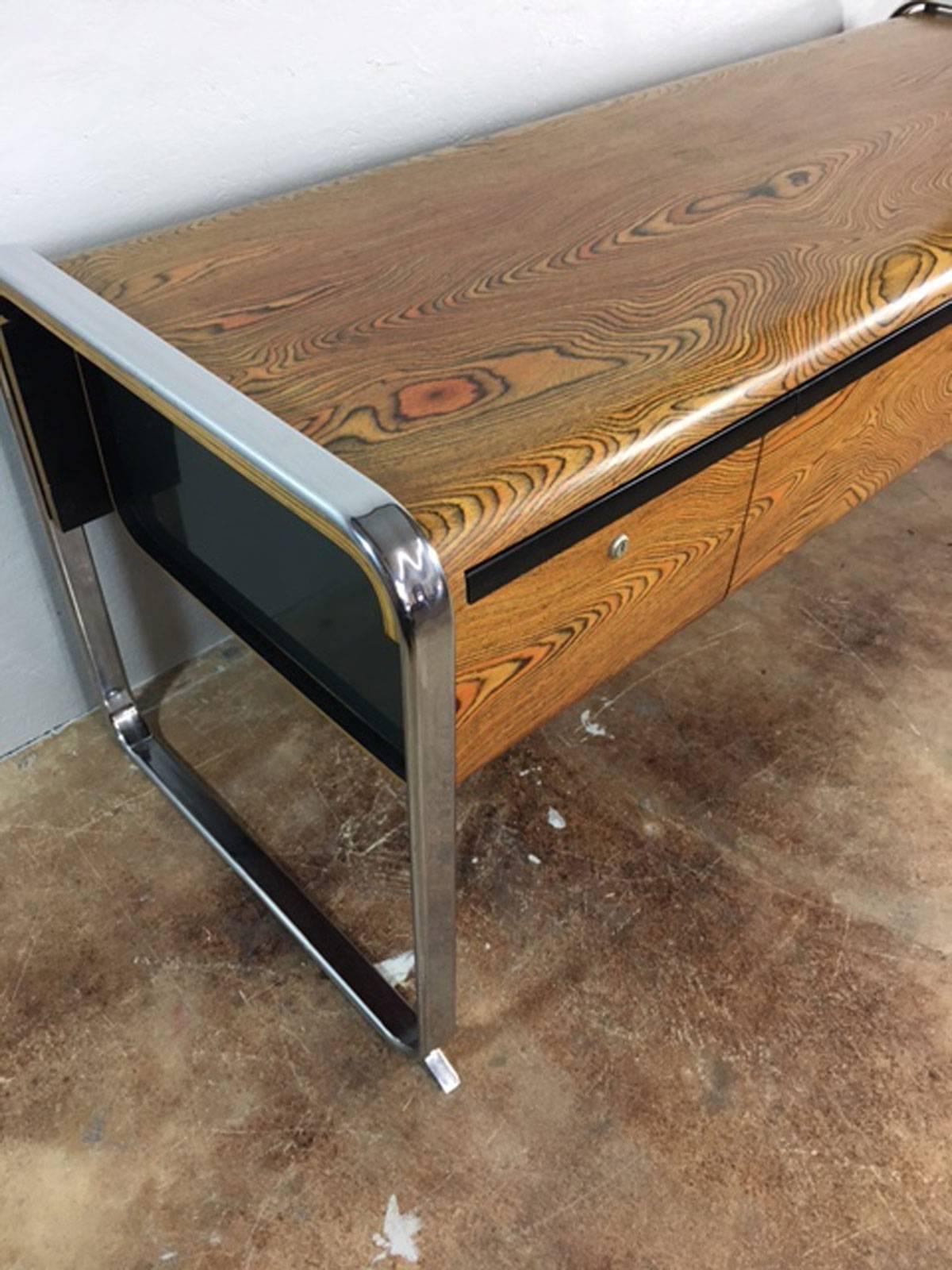 Peter Protzmann Zebrawood Credenza for Herman Miller 1