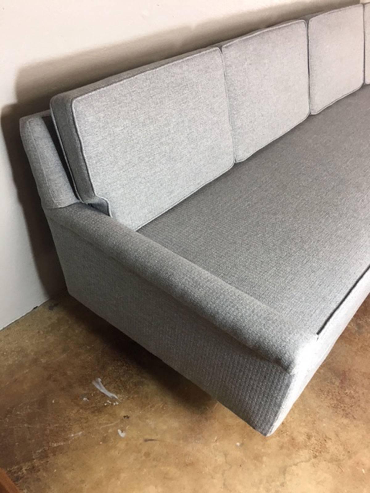 American Ed Wormley Extra Long Sofa For Sale