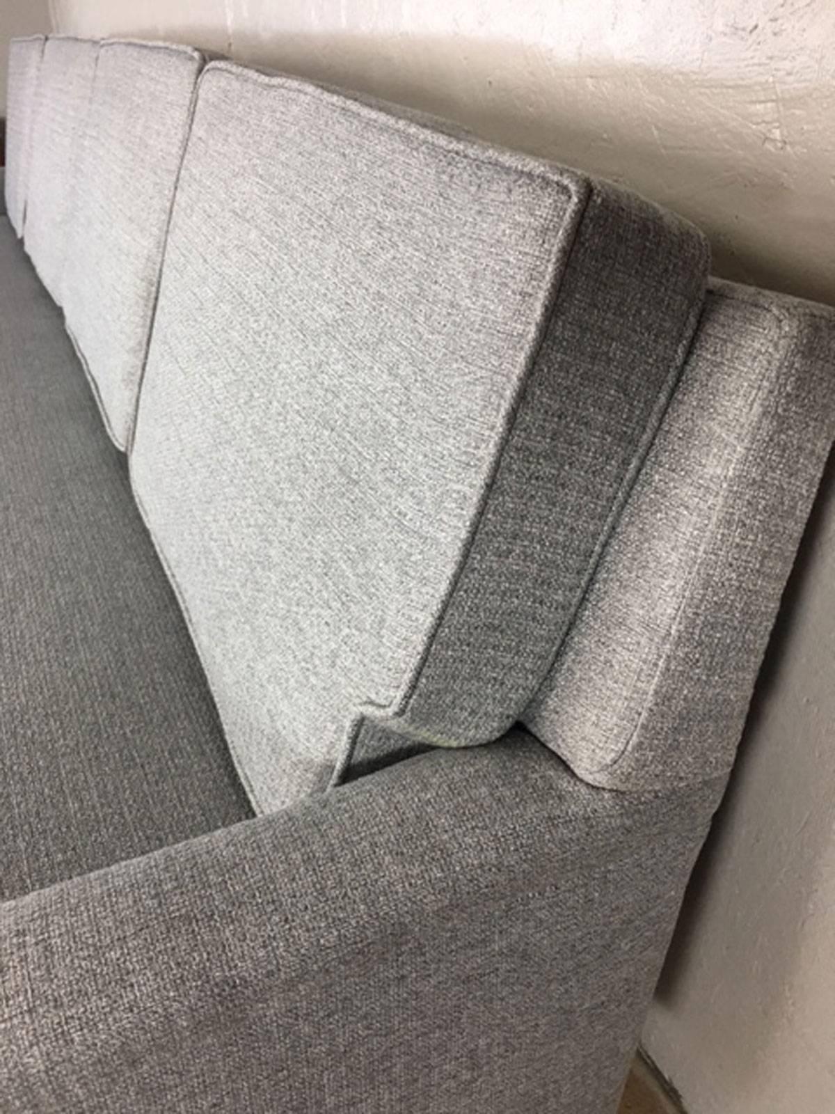 Upholstery Ed Wormley Extra Long Sofa For Sale