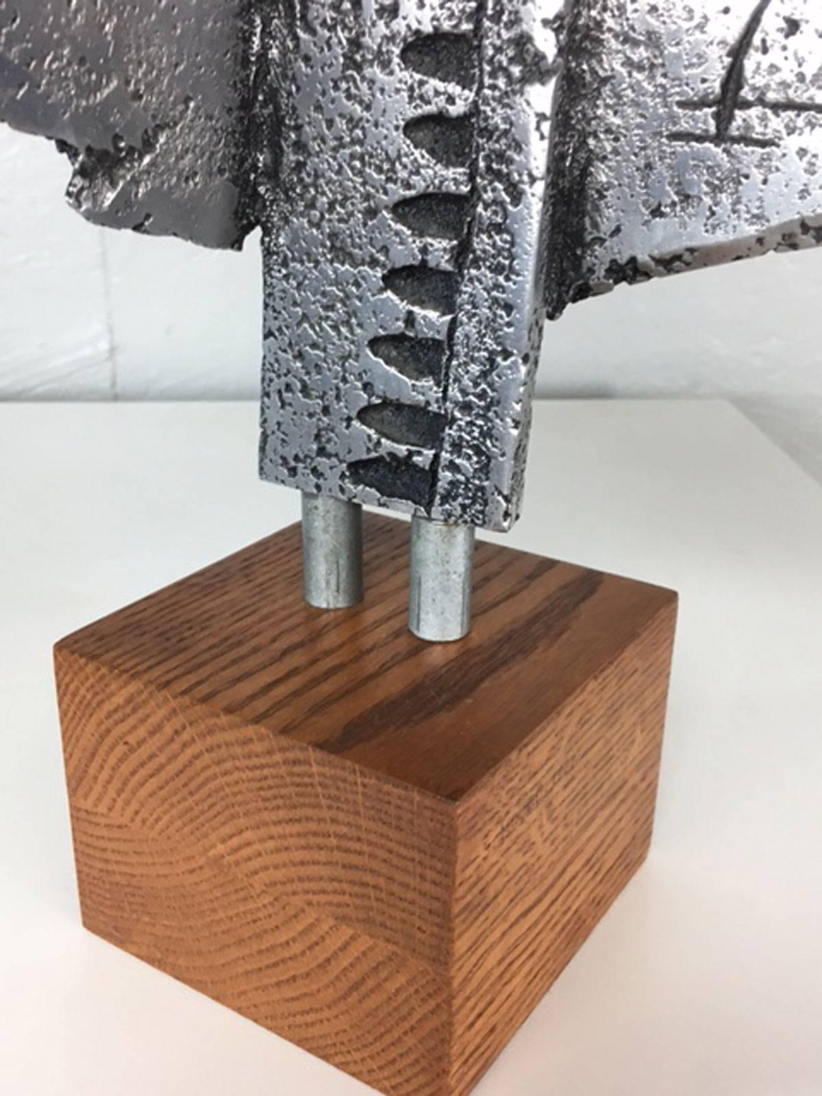Metal Walter Schluep Sculpture For Sale