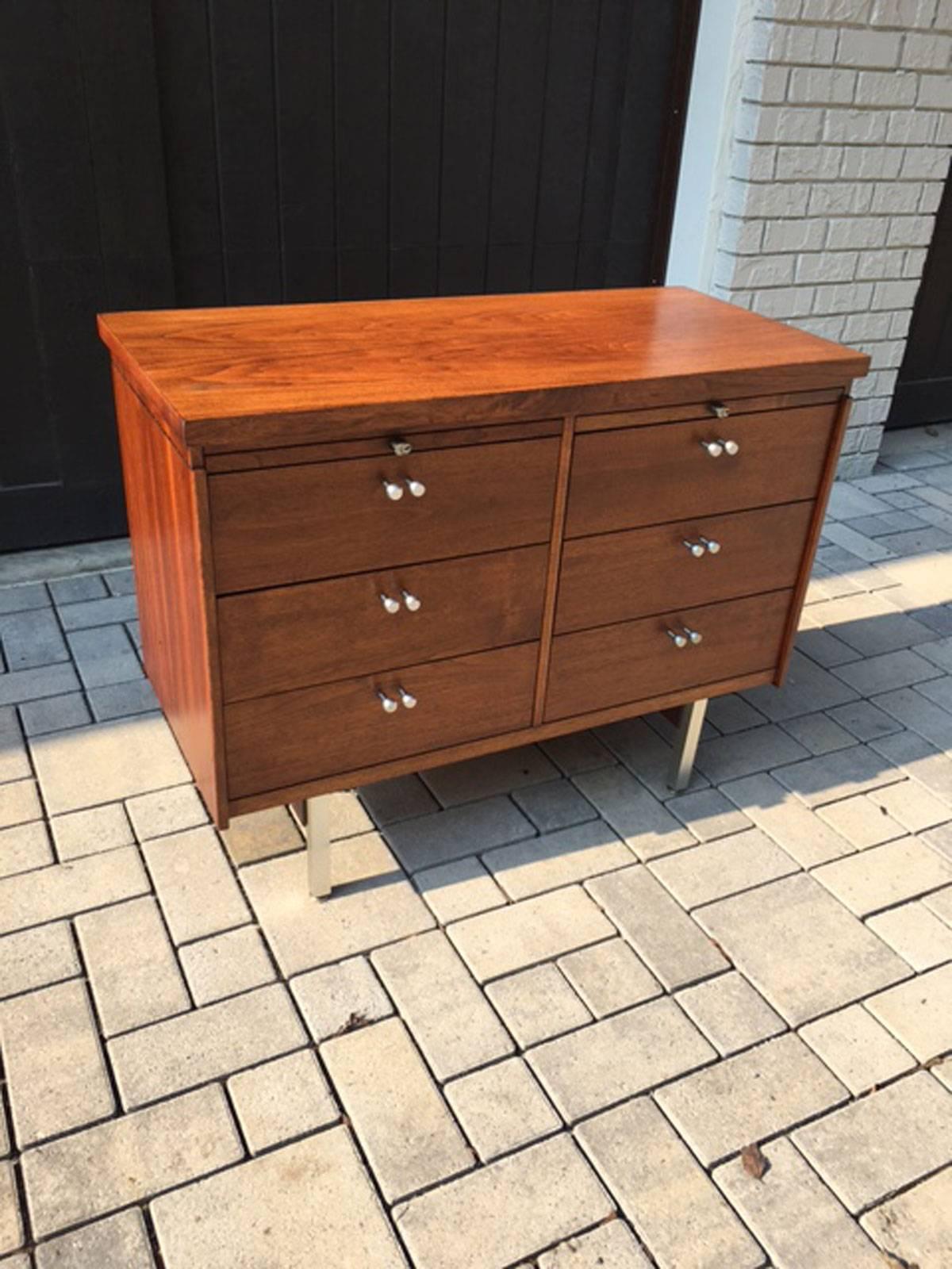 Mid-Century Modern LeHigh Leopold Mid Size Office Credenza