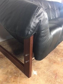 Percival Lafer Leather Sofa