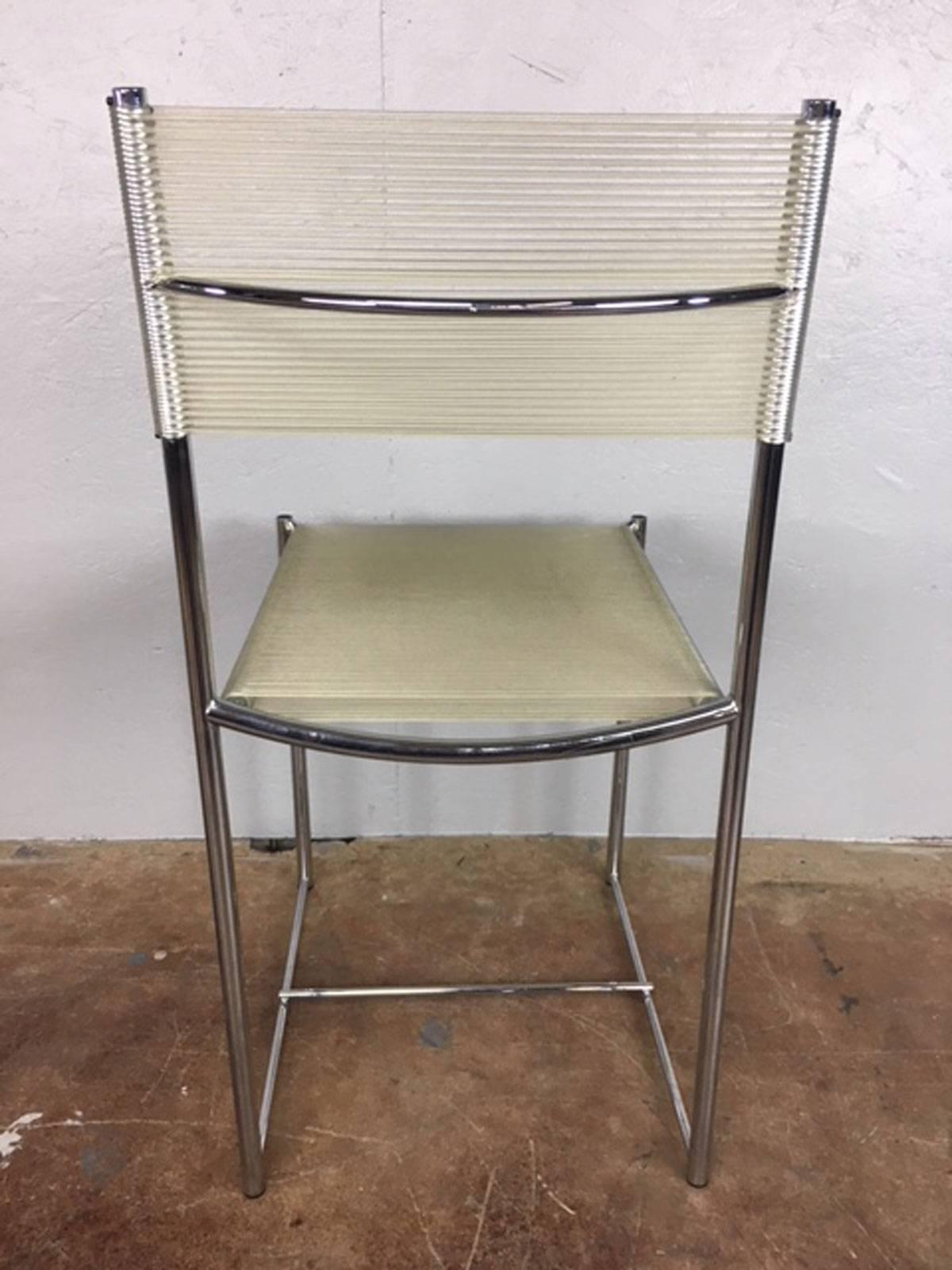 Mid-Century Modern Giandomenico Belotti Spaghetti Chair For Sale