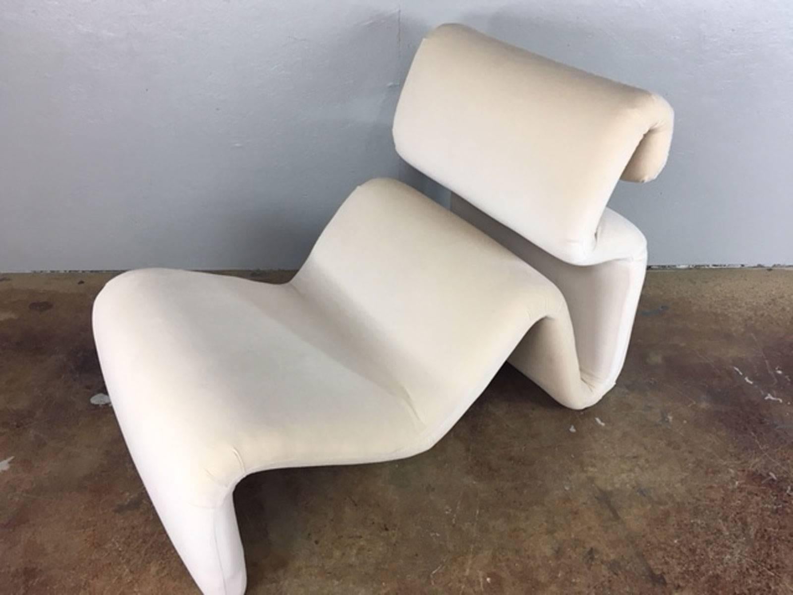 Olivier Mourgue Ribbon Chair In Excellent Condition In Phoenix, AZ