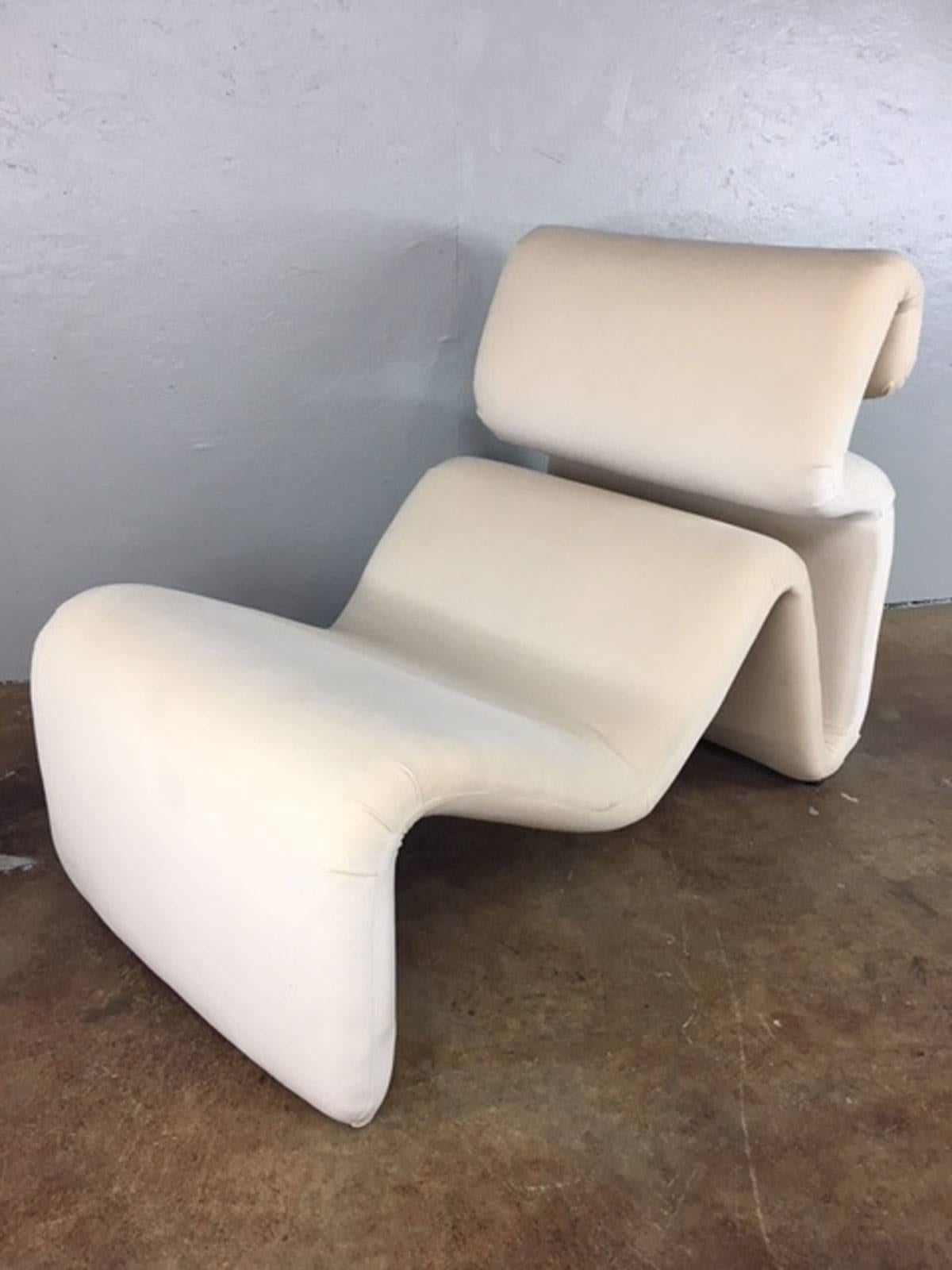 Late 20th Century Olivier Mourgue Ribbon Chair