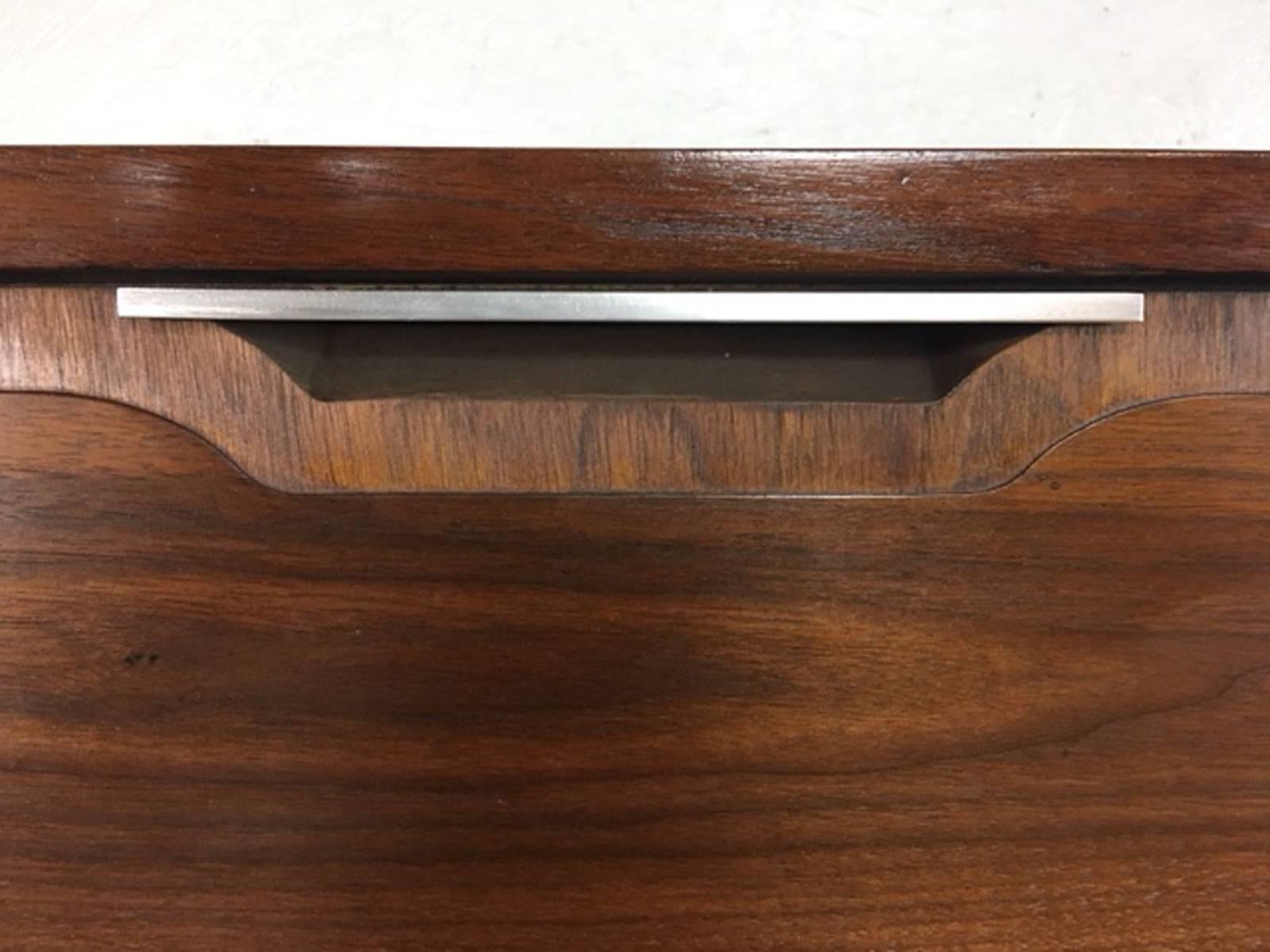 Walnut Kent Coffey Impact Series Desk For Sale