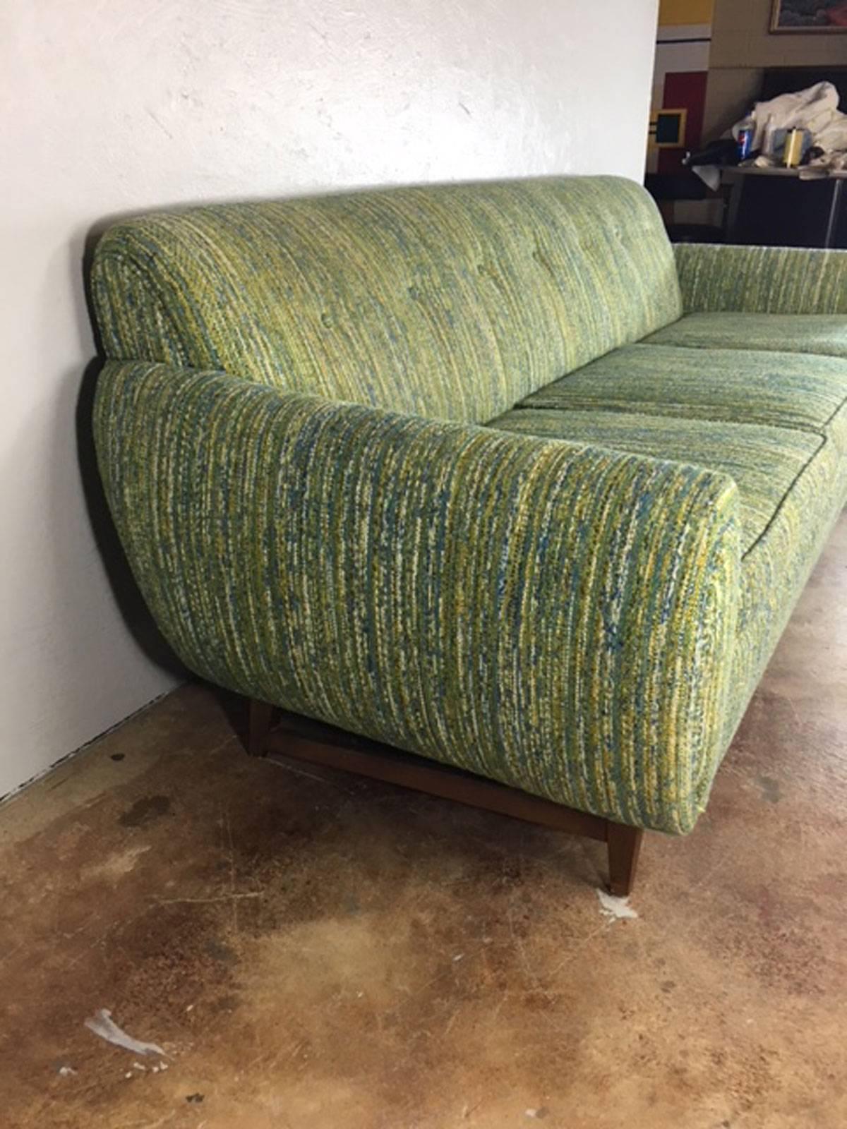 Adrian Pearsall Style Mid-Century Modern Sofa In Excellent Condition In Phoenix, AZ