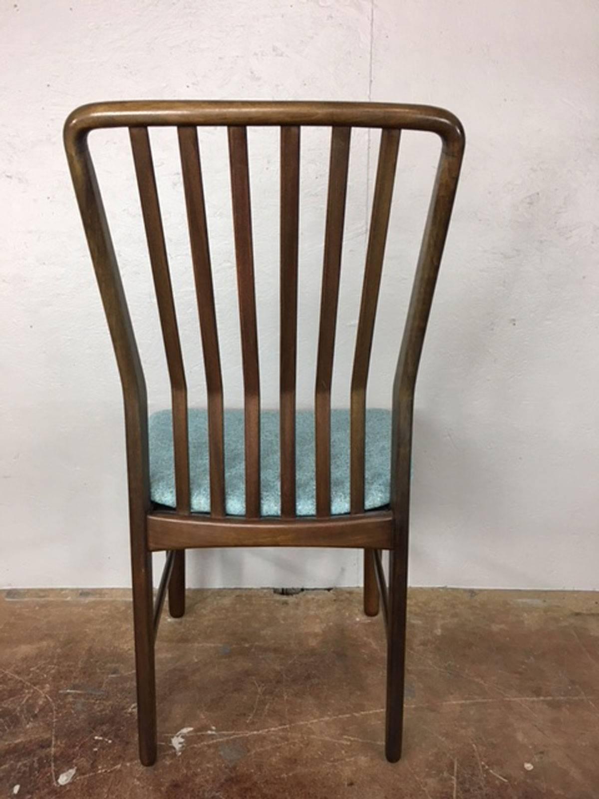 Mid-20th Century Svend Madsen Set of Six Rosewood Dining Chairs For Sale
