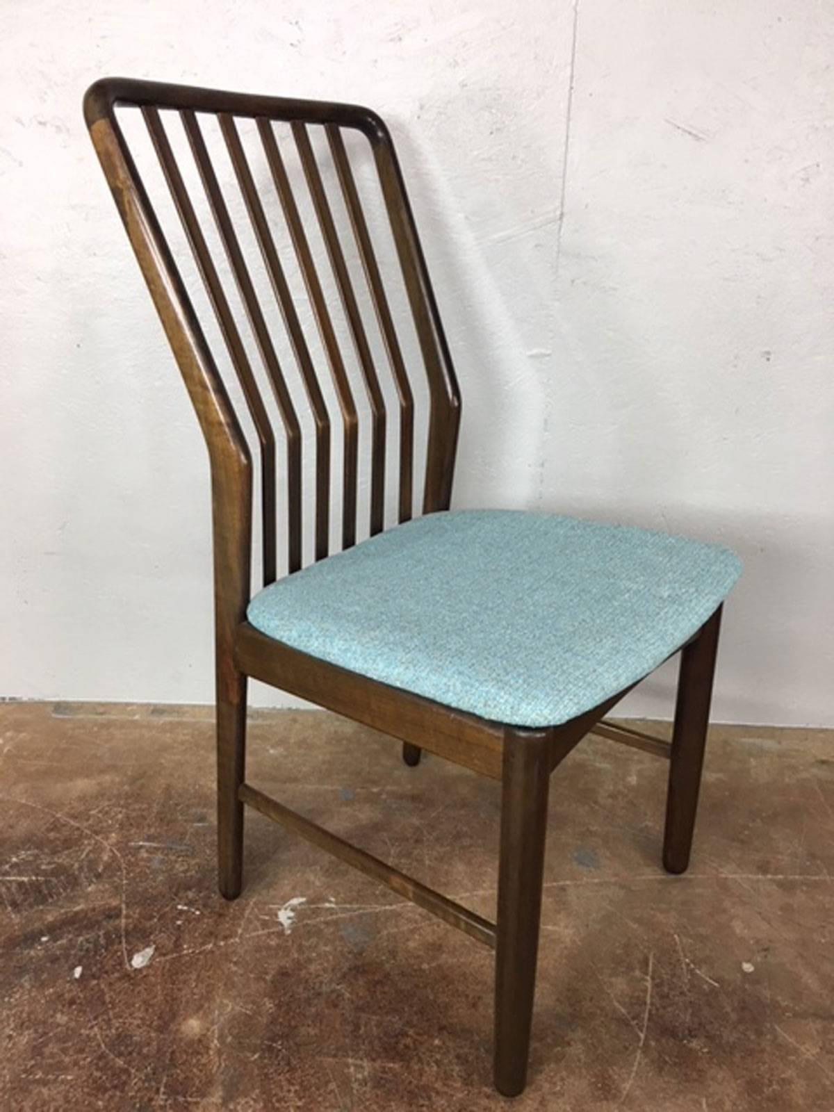 Danish Svend Madsen Set of Six Rosewood Dining Chairs For Sale
