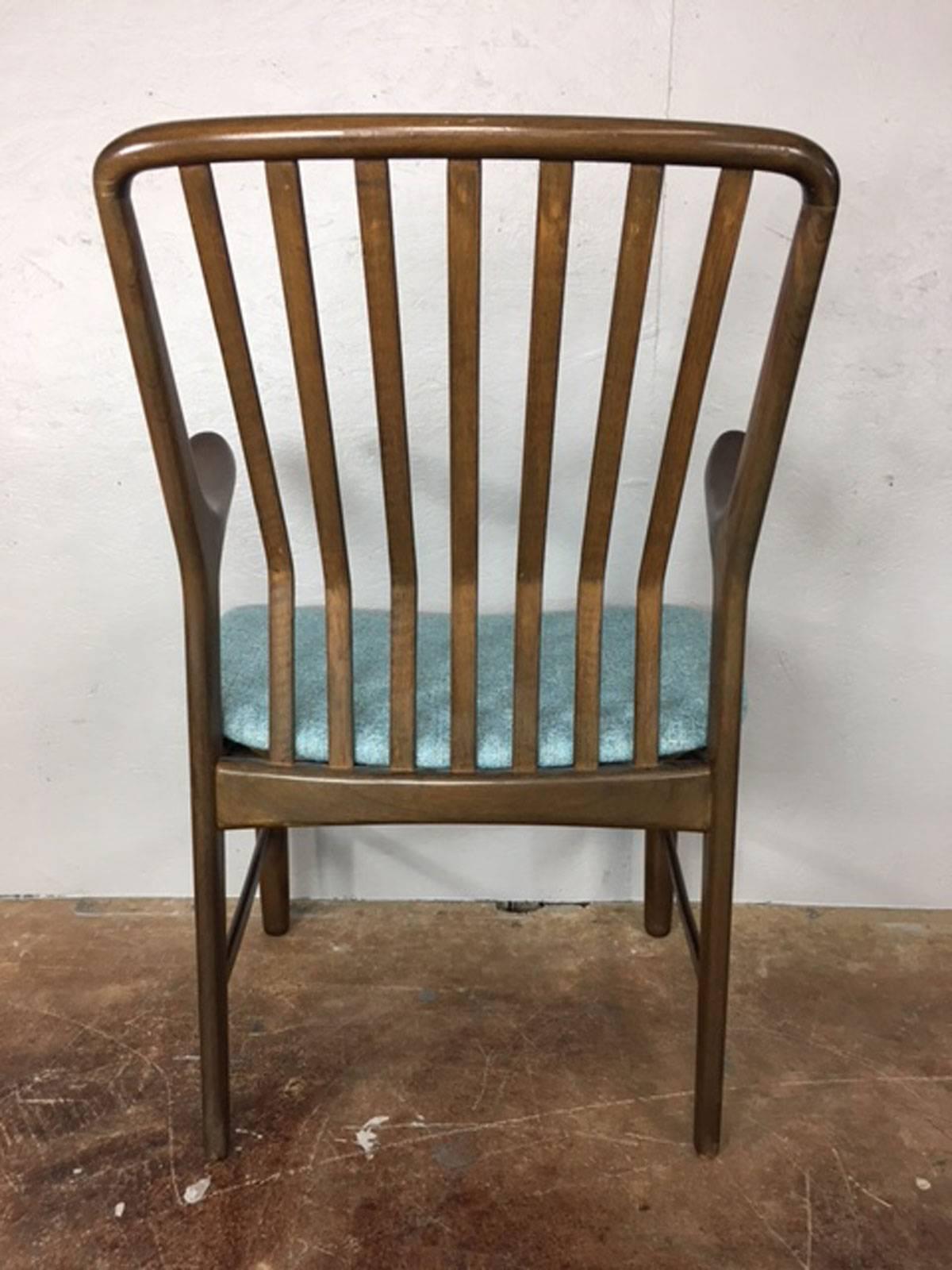 Mid-Century Modern Svend Madsen Set of Six Rosewood Dining Chairs For Sale