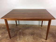 Walnut Dining Table with under Mount Extension Leave by Moreddi