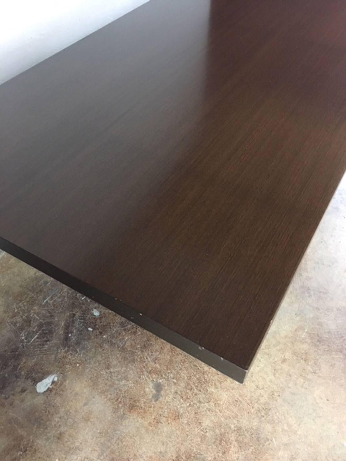 wenge wood dining table