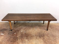 Slat Coffee Table in Walnut