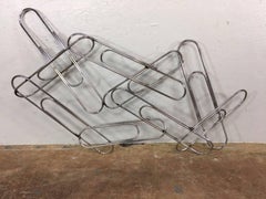 Curtis Jere Paperclip Wall Sculpture