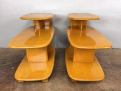 Heywood Wakefield Side or End Table, Pair