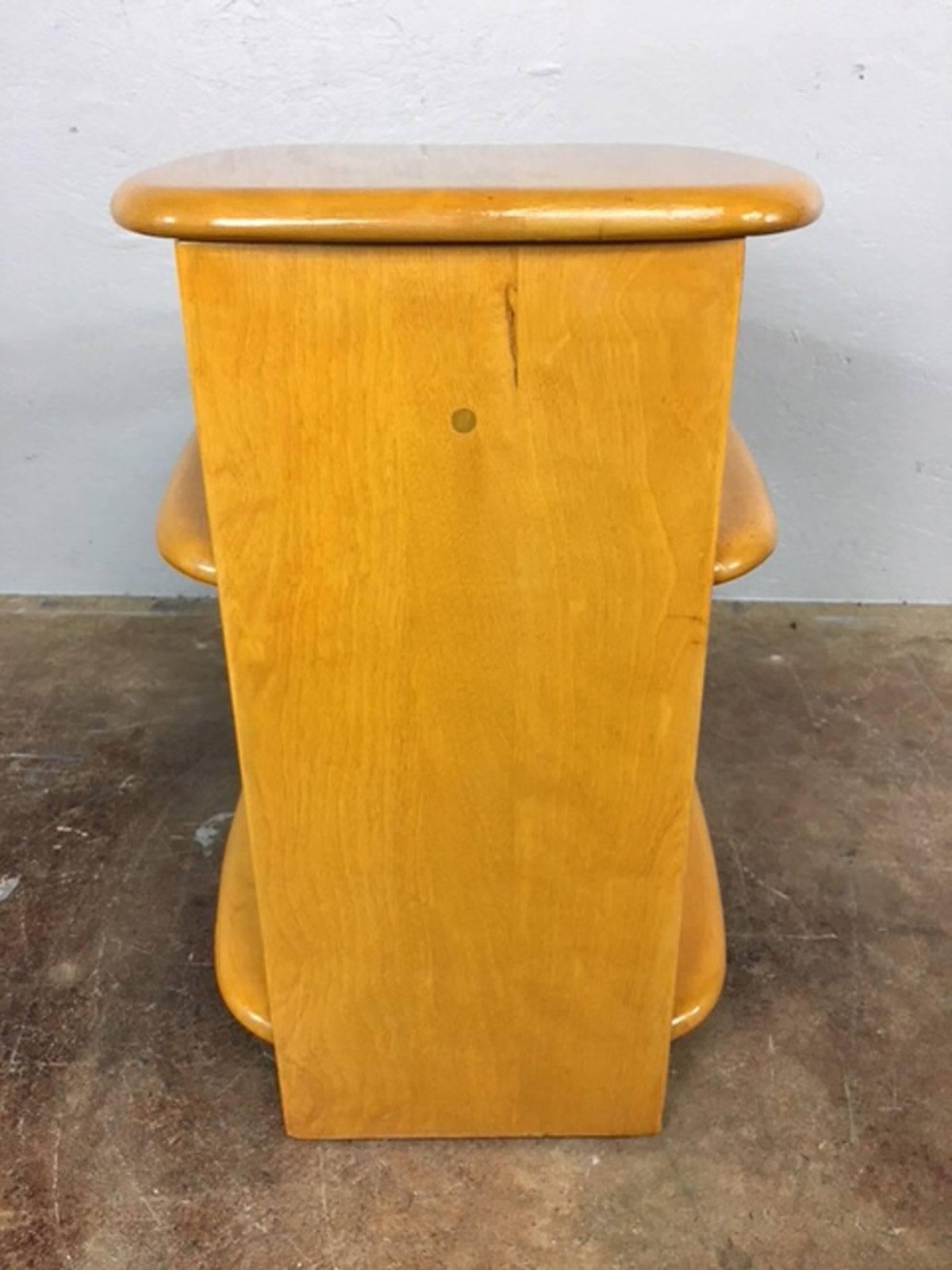 Mid-20th Century Heywood Wakefield Side or End Table, Pair